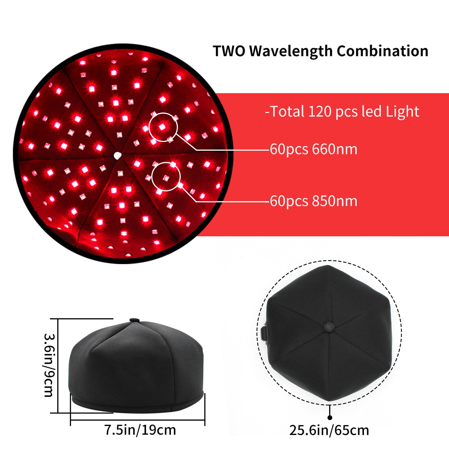 LED Red Cap