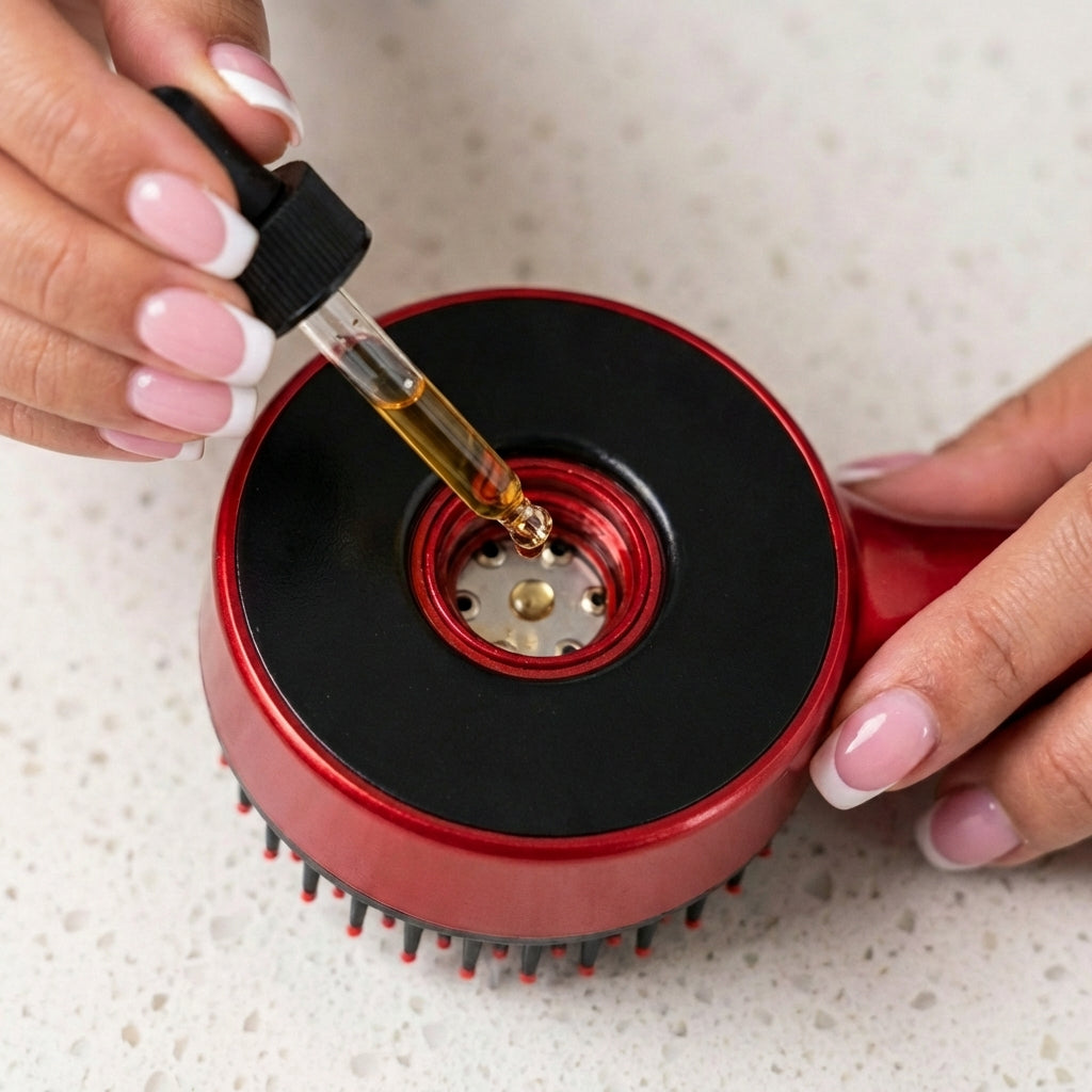 LED 3 Light Scalp Comb