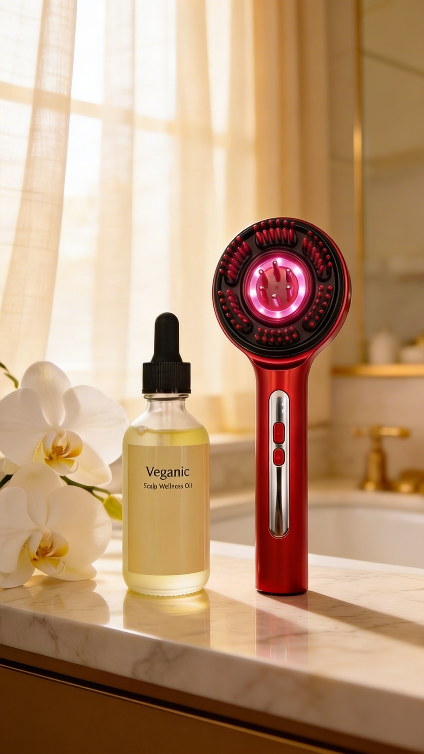 LED Maximum Scalp Comb